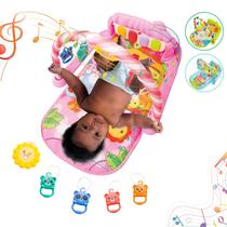 Tapete de Atividades Musical para Bebê com Piano Interativo Ginásio Mobile